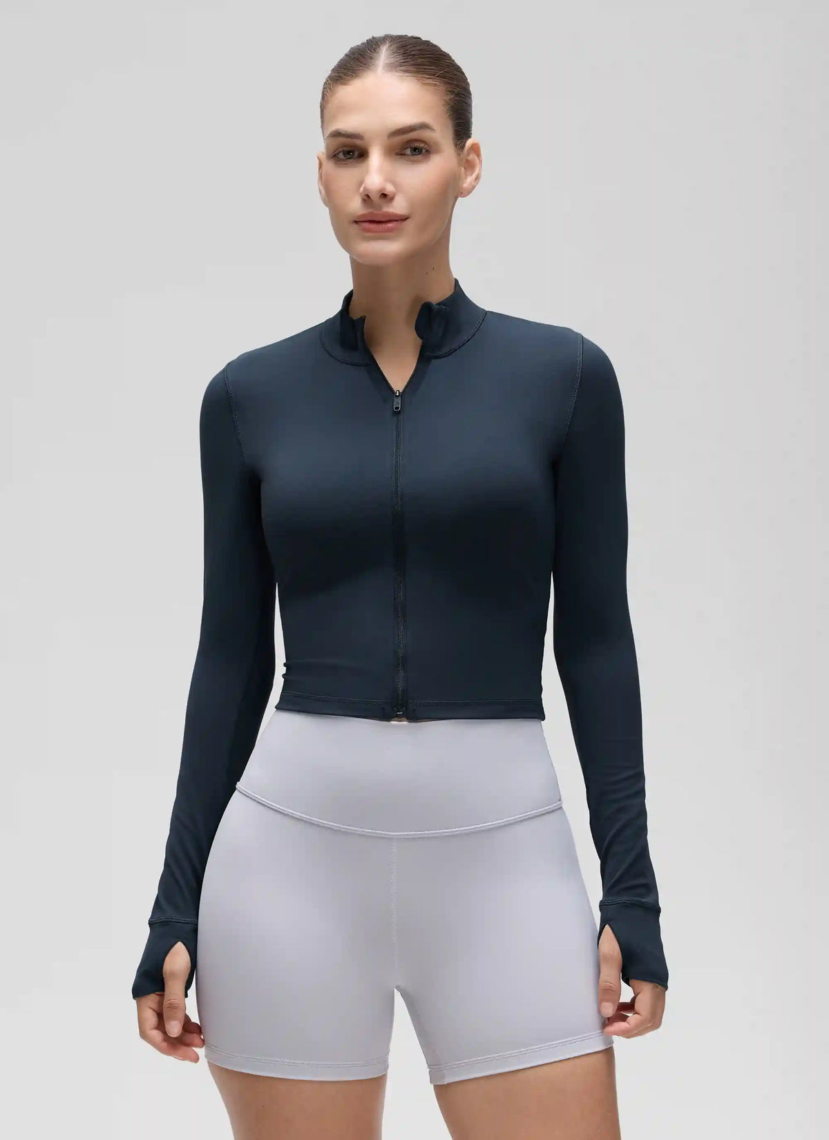 Butterluxe ThumbHole Cropped Jacket