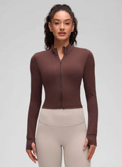 Butterluxe ThumbHole Cropped Jacket