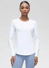 Pima Cotton Workout Long Sleeve
